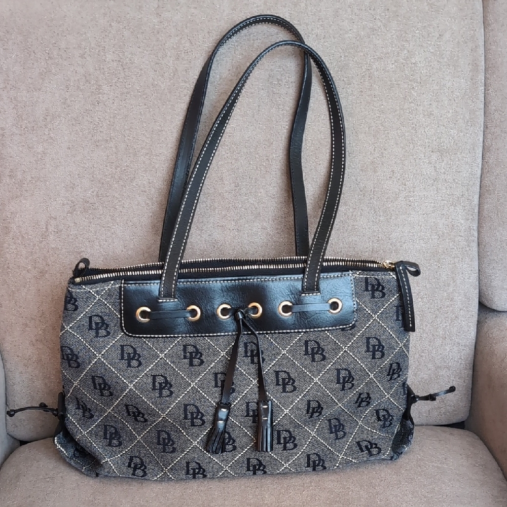 Dooney & Bourke Black and Gray Women's Bag